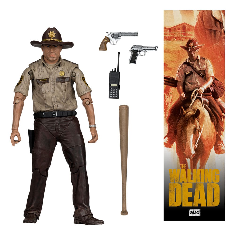 The Walking Dead Rick Grimes (Season 1) 15cm Action Figure