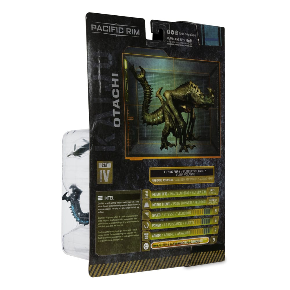 Action figure di Pacific Rim Otachi (etichetta oro) 11 cm