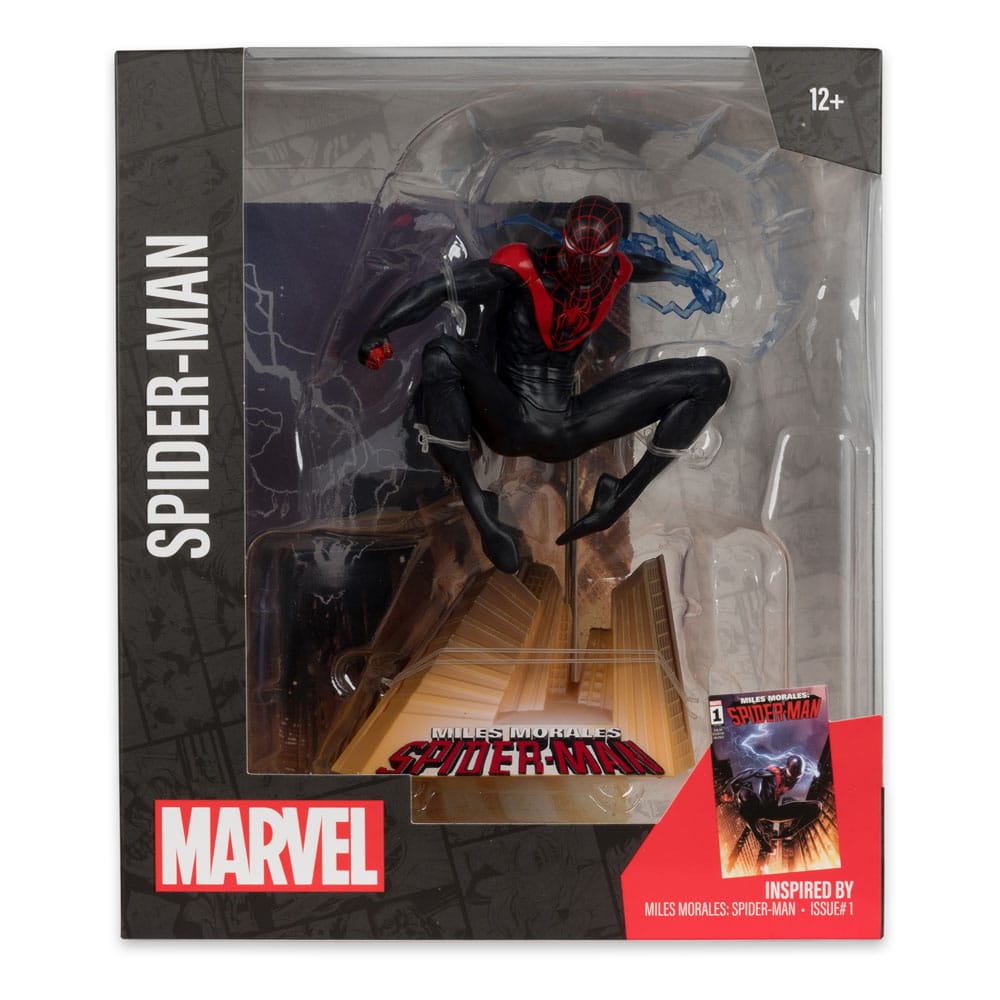 Statua in PVC Marvel Collection 1/10 di Spider-Man (Miles Morales: Spider-Man #1) 13 cm