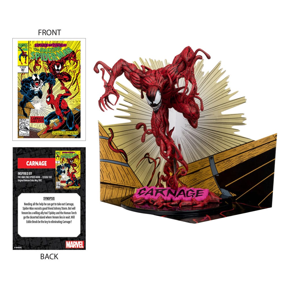 Marvel Collection PVC Statue 1/10 Carnage (The Amazing Spider-Man #362) 18 cm