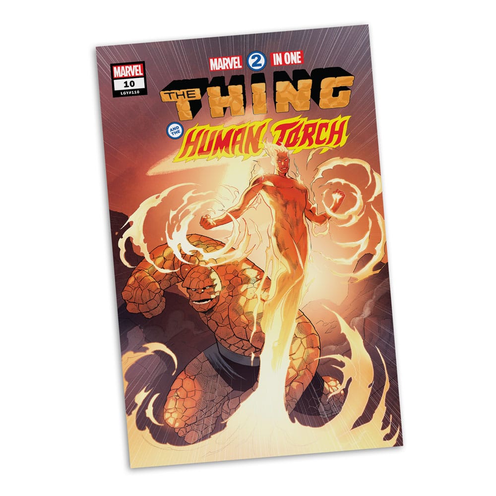 Marvel Collection PVC Statue 1/6 Human Torch (Marvel 2 in 1 #10) 29 cm