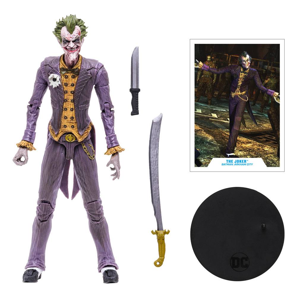 DC Gaming Action Figure The Joker (Batman: Arkham City) 18 cm