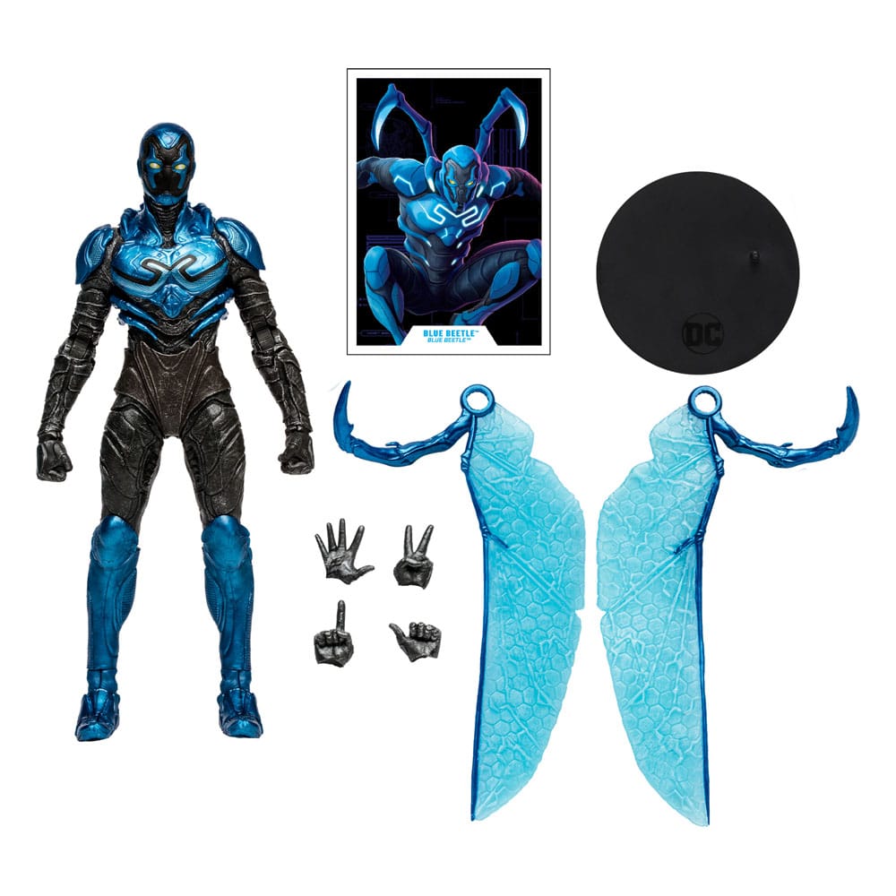 DC Blue Beetle Action Figure Blue Beetle (Battle Mode) 18 cm