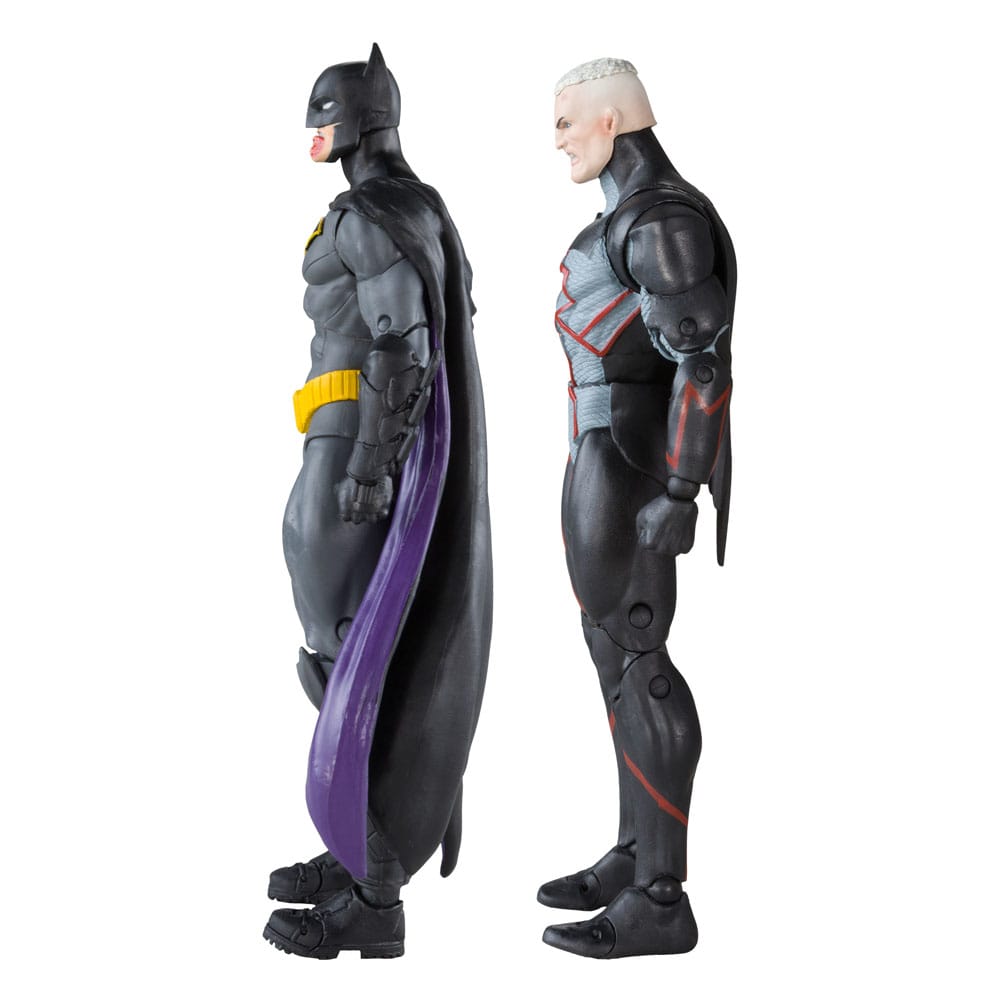 DC Collector Action Figures Pack of 2 Omega (Unmasked) & Batman (Bloody)(Gold Label) 18 cm