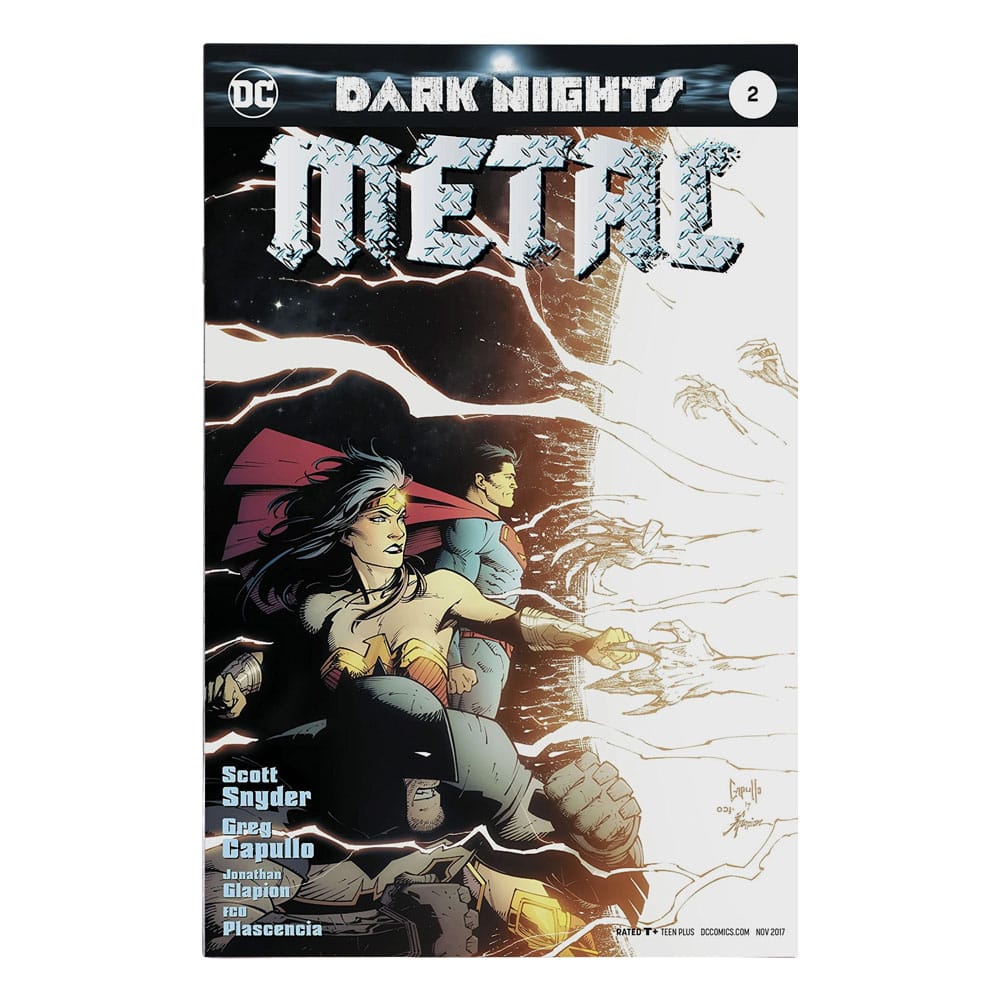 DC Direct Page Punchers Action Figure 2-Pack Batman di Terra-44 e Batman di Terra-11 (Notti Oscure: Metallo) 8 cm