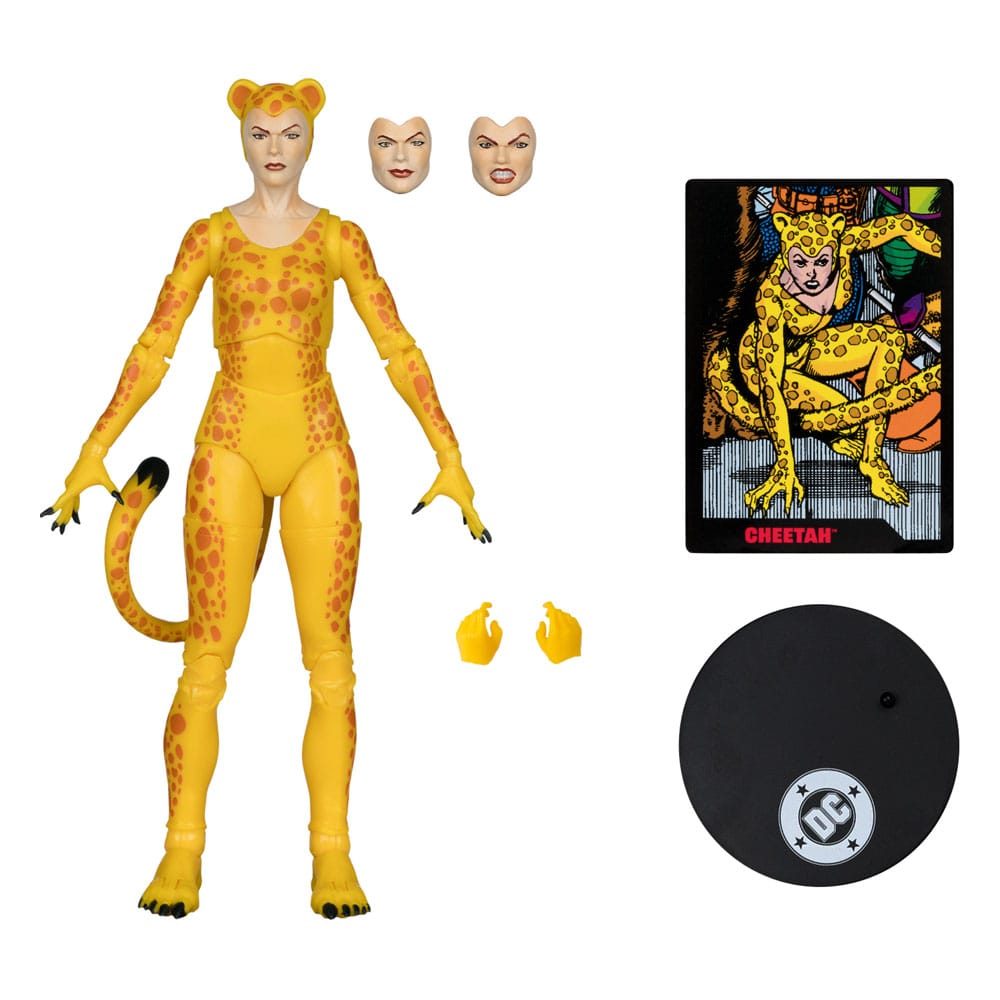 DC Direct Page Punchers Action Figure Cheetah (Crisis on Infinite Earths)(Red Platinum Edition) 17 cm