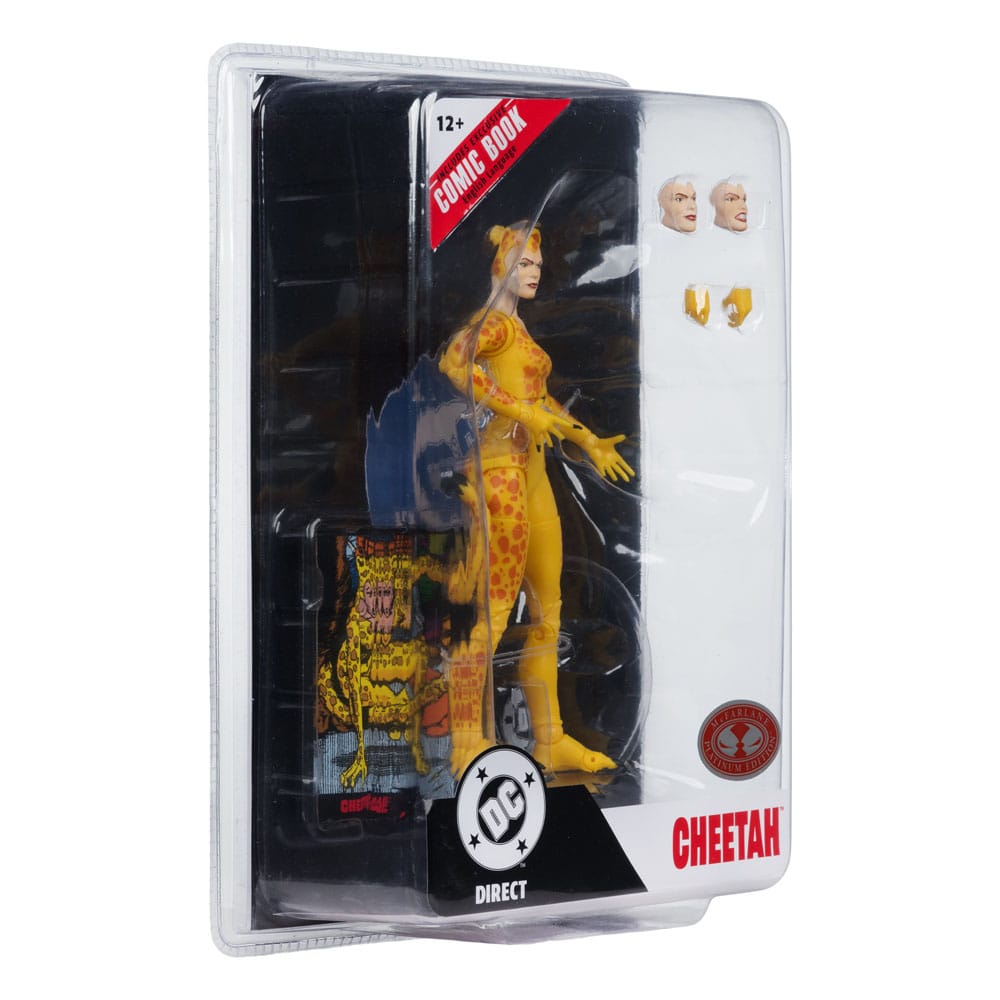 DC Direct Page Punchers Action Figure Cheetah (Crisis on Infinite Earths)(Red Platinum Edition) 17 cm