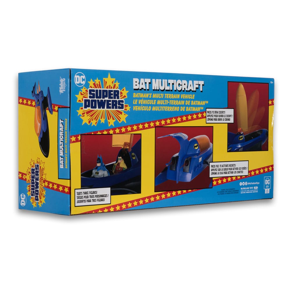 Veicoli DC Direct Super Powers The Bat Multicraft 10 cm