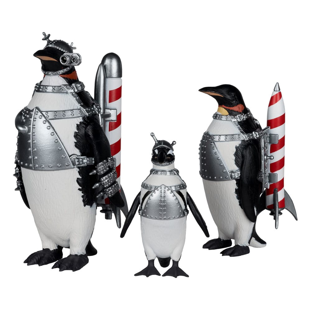 Batman Returns DC Theatrical Deluxe Edition Action Figure Commando Penguins Pack 12 cm