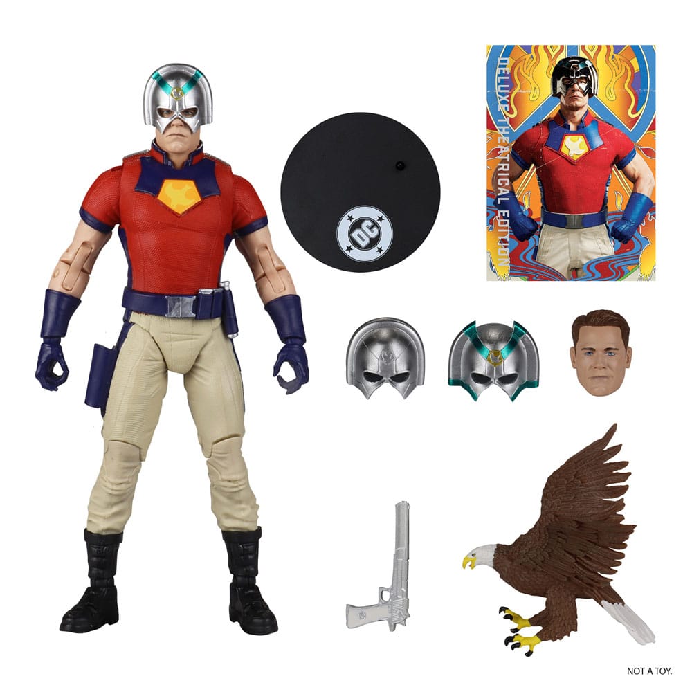 Peacemaker DC Mulitverse DC Theatrical Deluxe Edition Action Figure Peacemaker 19 cm