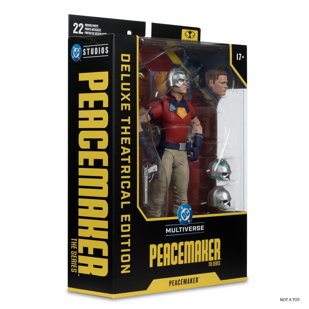 Peacemaker DC Mulitverse DC Theatrical Deluxe Edition Action Figure Peacemaker 19 cm