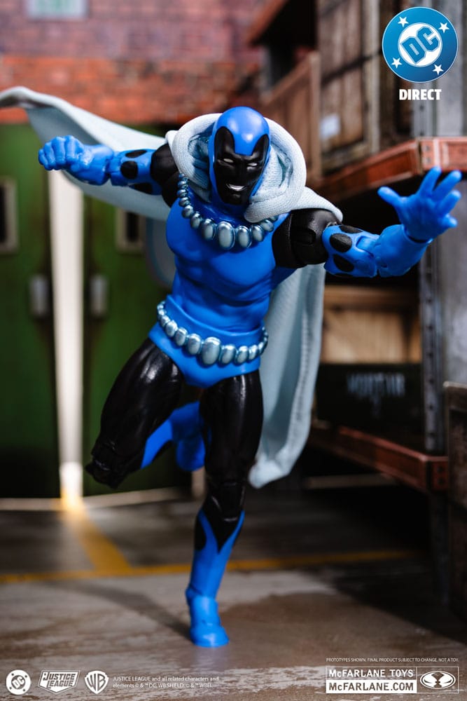 DC Direct Action Figure Obsidian (Infinity Inc #16) (Chase) (Gold Label) 18 cm