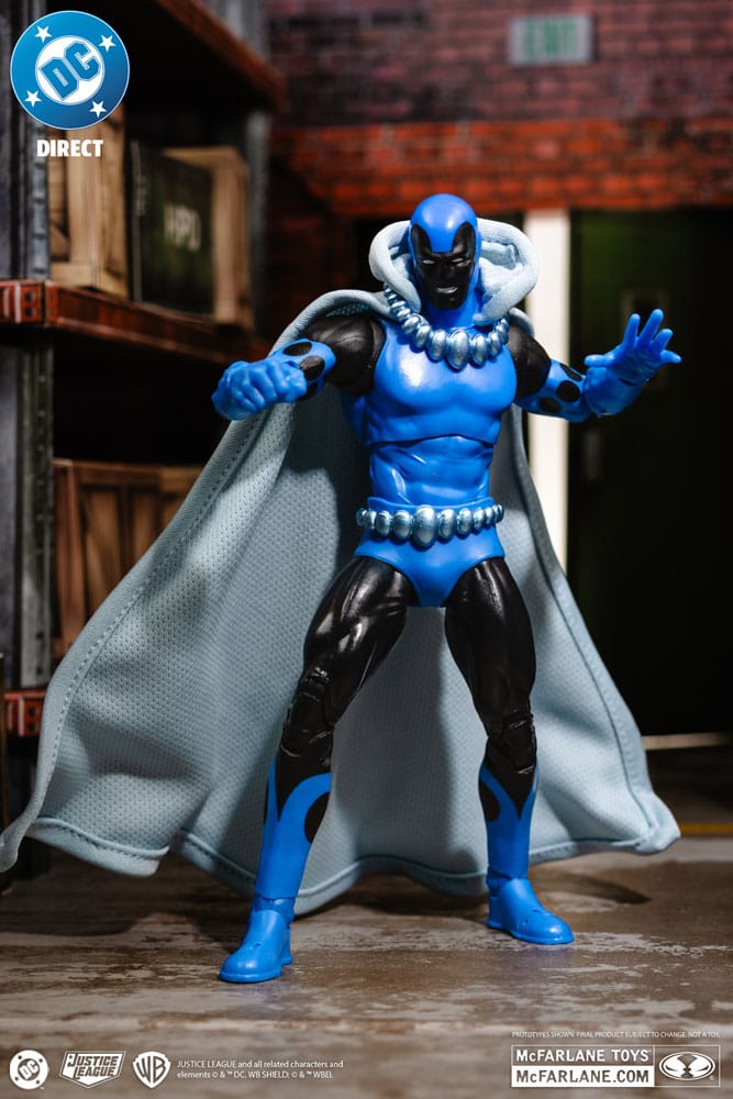 DC Direct Action Figure Obsidian (Infinity Inc #16) (Chase) (Gold Label) 18 cm