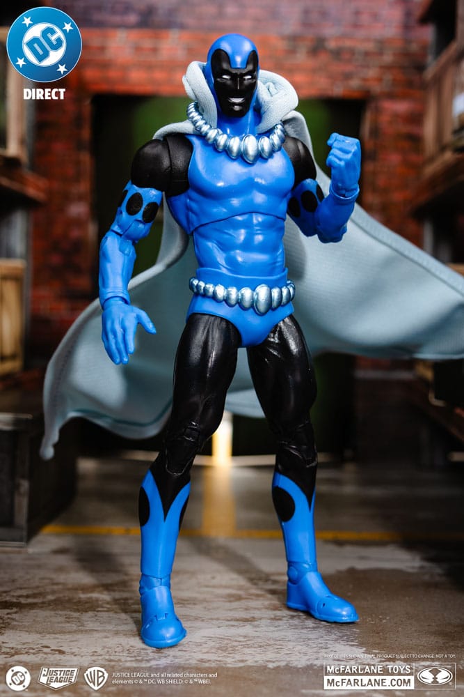 DC Direct Action Figure Obsidian (Infinity Inc #16) (Chase) (Gold Label) 18 cm