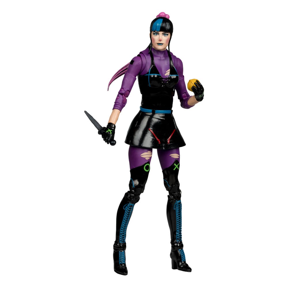 Confezione da 2 action figure DC Multiverse Joker e Punchline da 18 cm