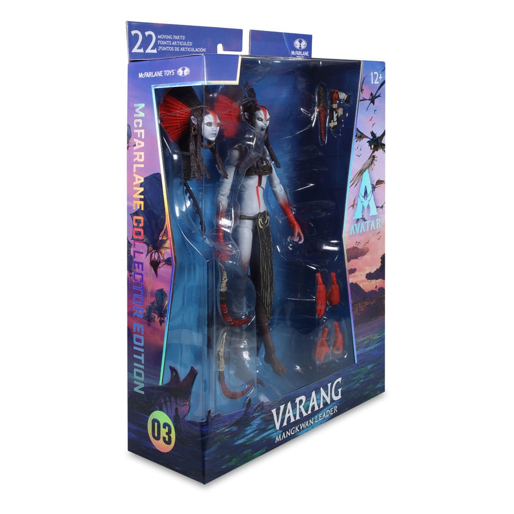 Avatar: Fire and Ash Action Figure Varang (Mangkwan Leader) 18 cm