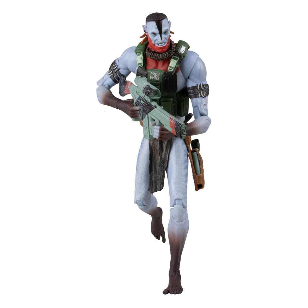 Avatar: Fire and Ash Action Figure Recom Quaritch (Ash Warrior) 18 cm