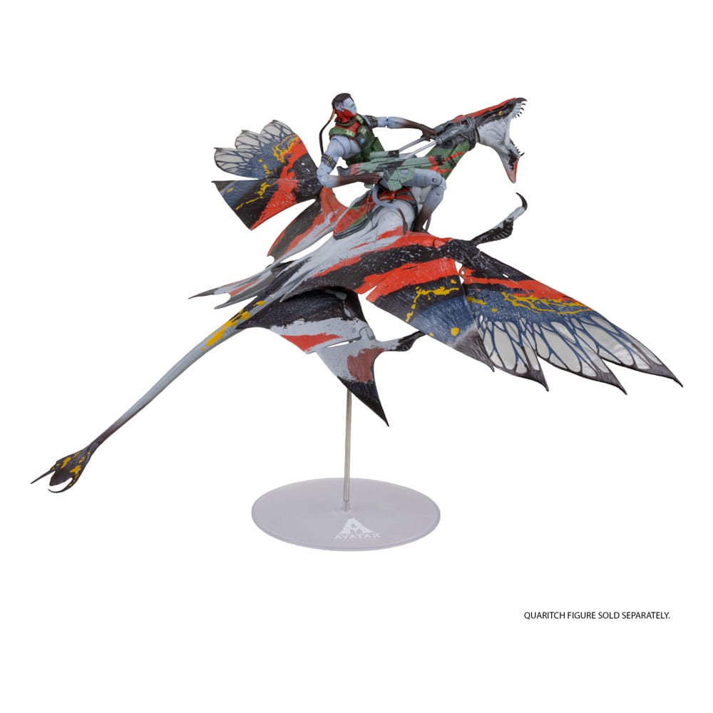 Avatar: Fire and Ash Action Figure Quaritch's new Banshee