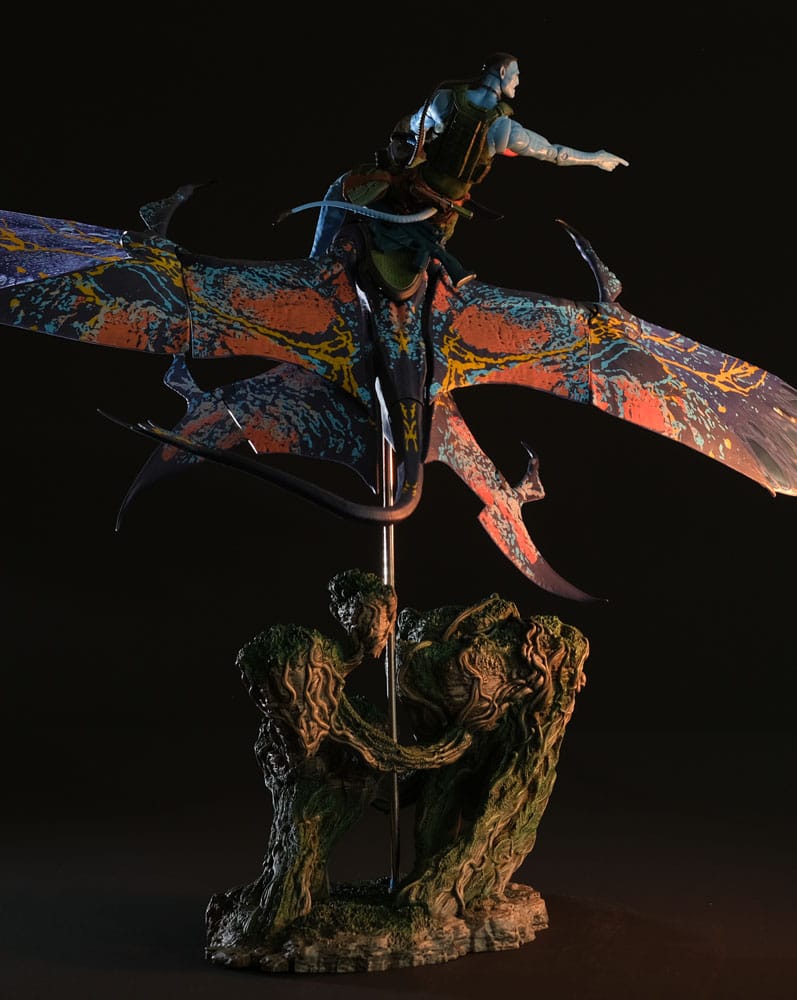 Avatar: The Way of Water Action Figure Recom Quaritch & RDA Banshee (Gold Label)