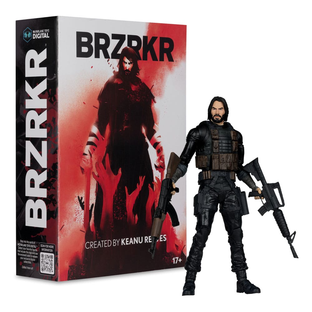 DC Direct McFarlane Toys Action Figure digitale BRZRKR B 18 cm