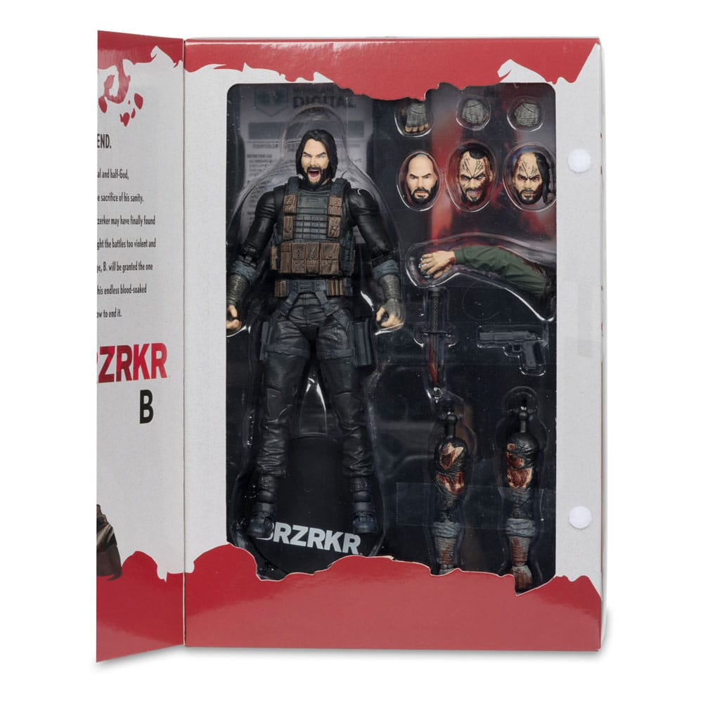 DC Direct McFarlane Toys Action Figure digitale BRZRKR B 18 cm