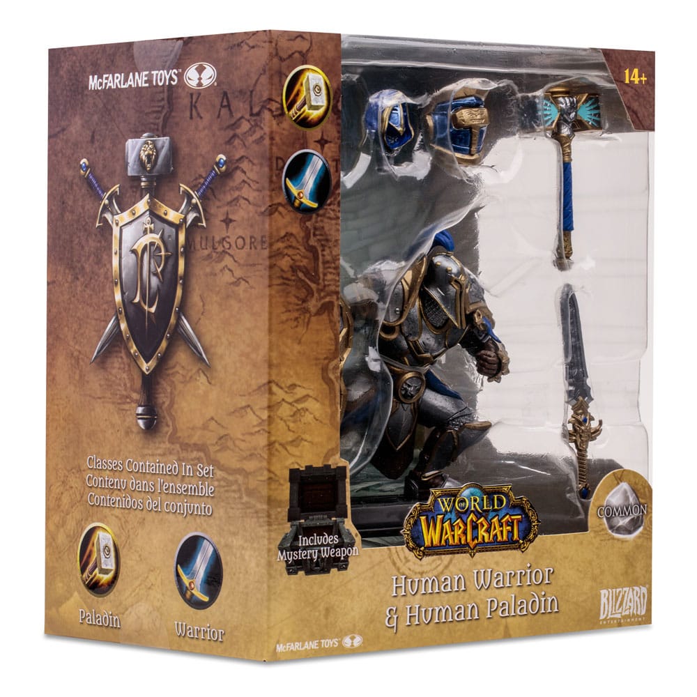 World of Warcraft Action Figure Human: Paladin / Warrior 15 cm