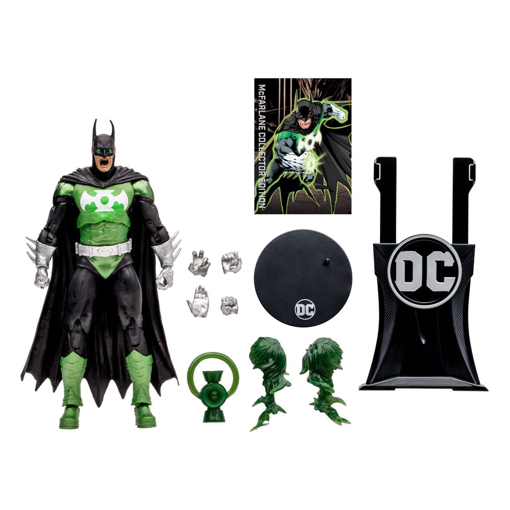 Action figure da collezione DC Batman come Lanterna Verde 18 cm