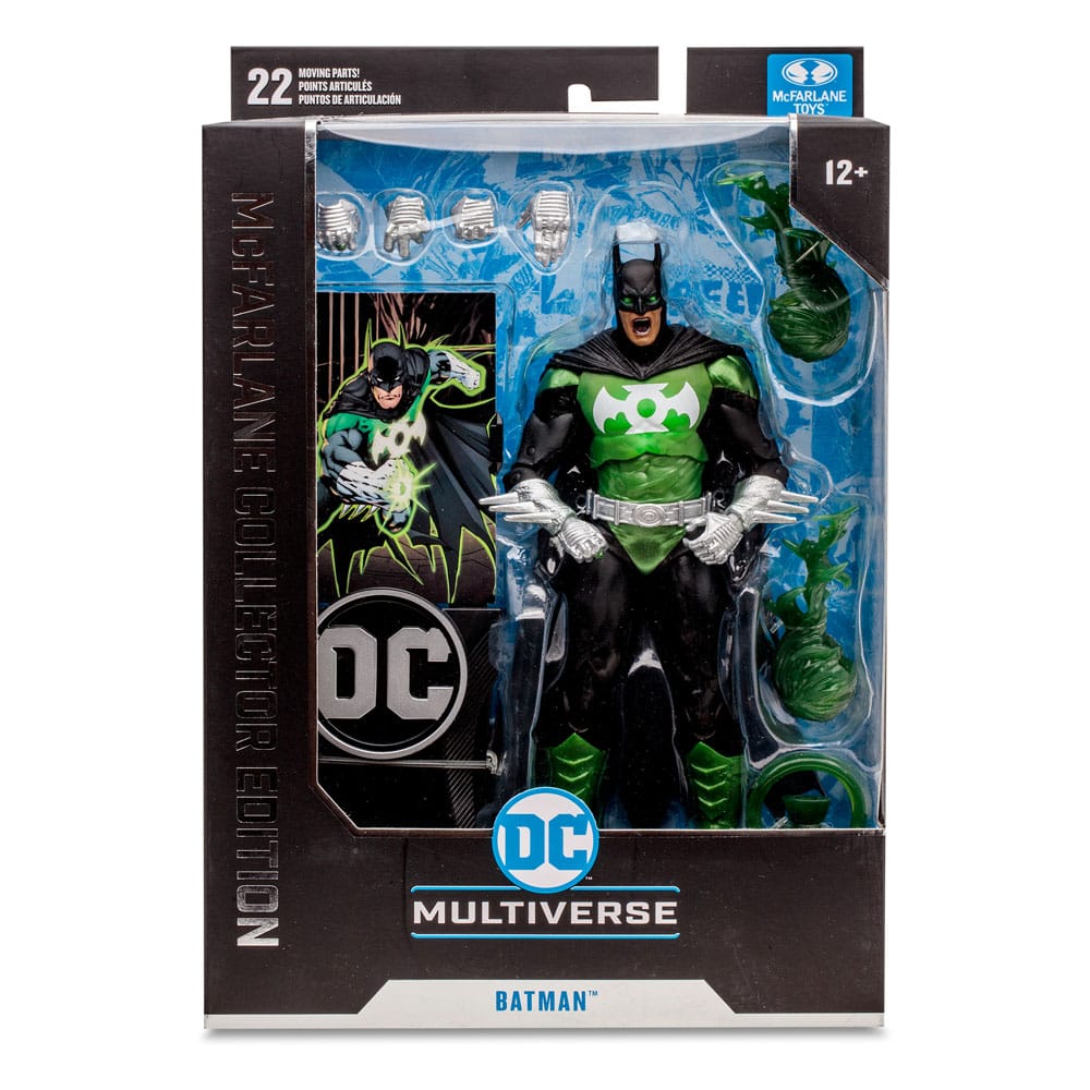 Action figure da collezione DC Batman come Lanterna Verde 18 cm