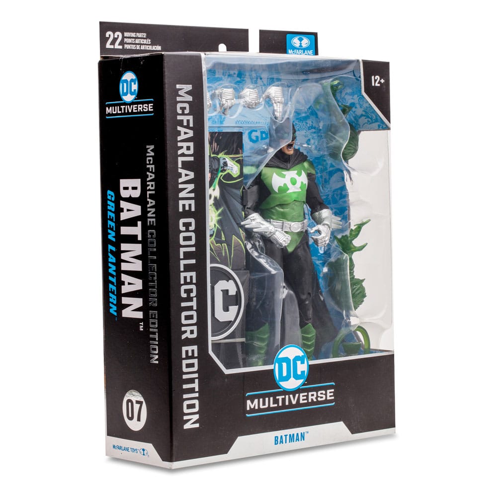 Action figure da collezione DC Batman come Lanterna Verde 18 cm