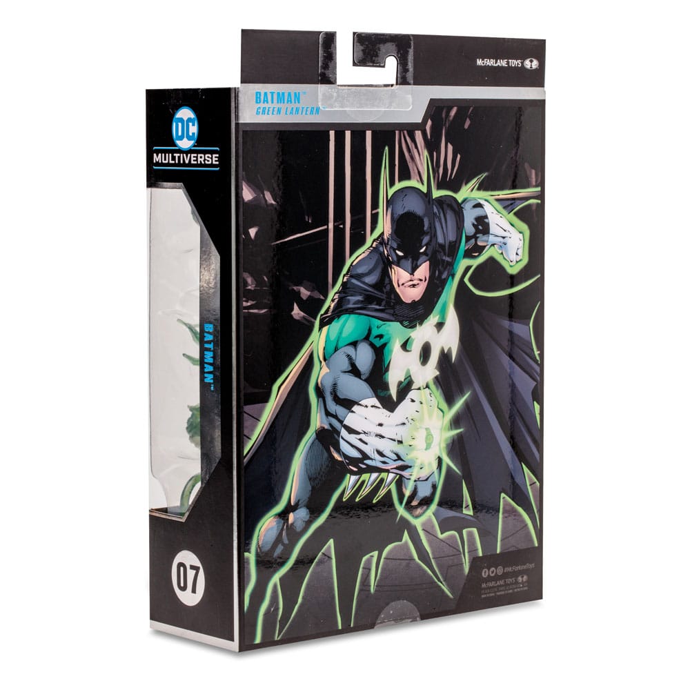 Action figure da collezione DC Batman come Lanterna Verde 18 cm