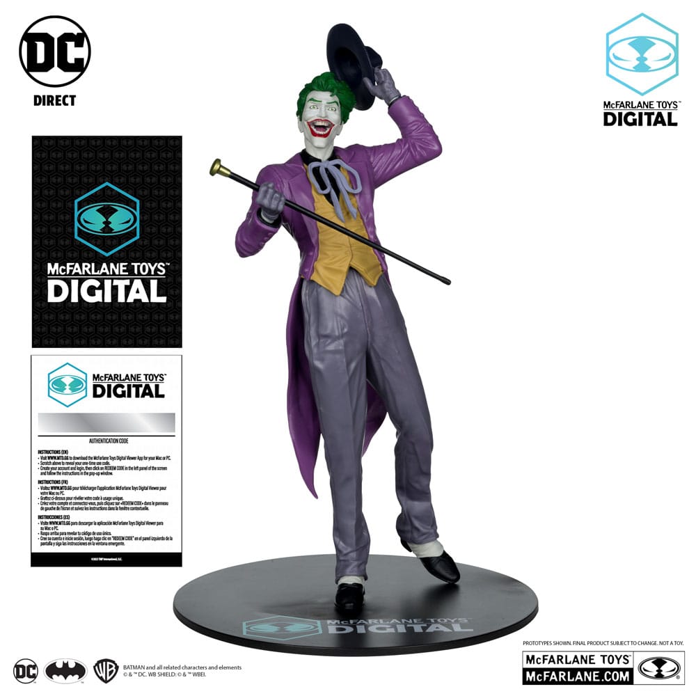 Statua in PVC DC Direct 1/6 del Joker di Jason Fabok (McFarlane Digital) 29 cm