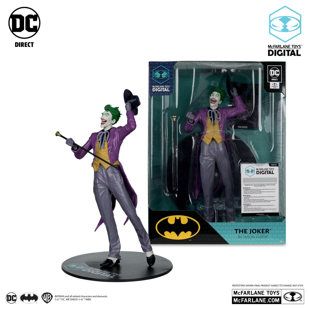 Statua in PVC DC Direct 1/6 del Joker di Jason Fabok (McFarlane Digital) 29 cm