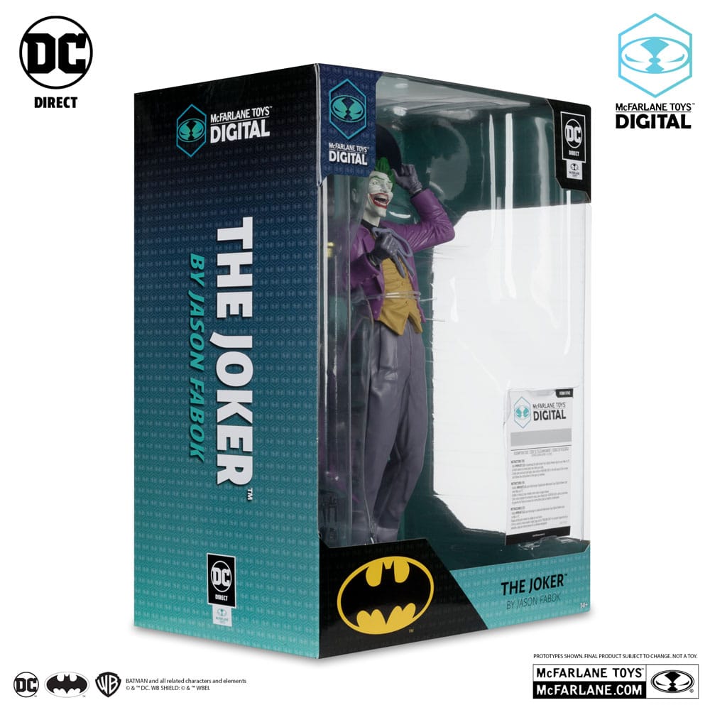 Statua in PVC DC Direct 1/6 del Joker di Jason Fabok (McFarlane Digital) 29 cm