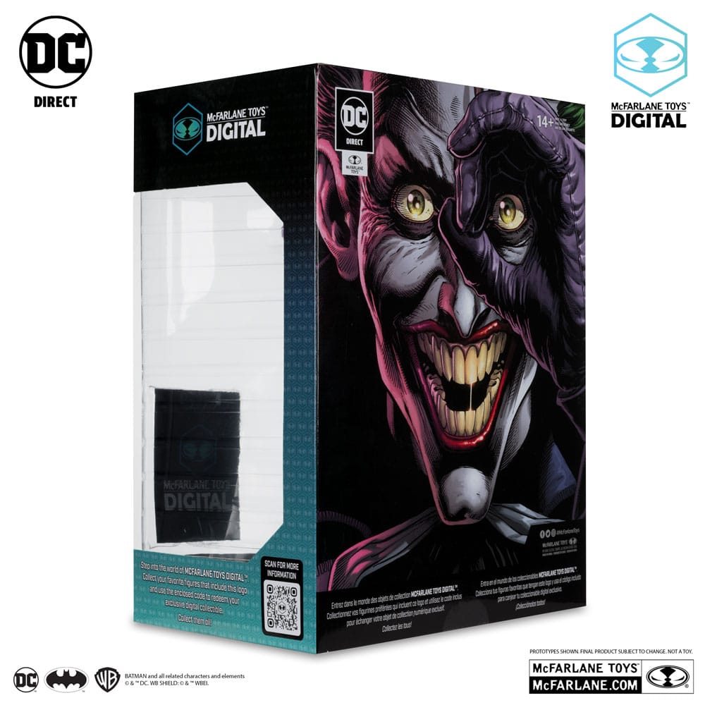 Statua in PVC DC Direct 1/6 del Joker di Jason Fabok (McFarlane Digital) 29 cm