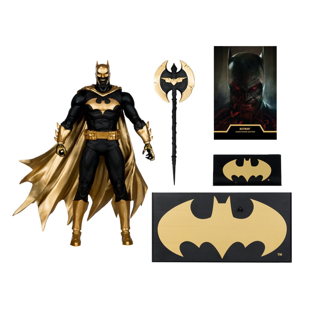 Action figure DC Multiverse Batman (DC vs Vampires) Knightmare Edition (etichetta oro) 18 cm
