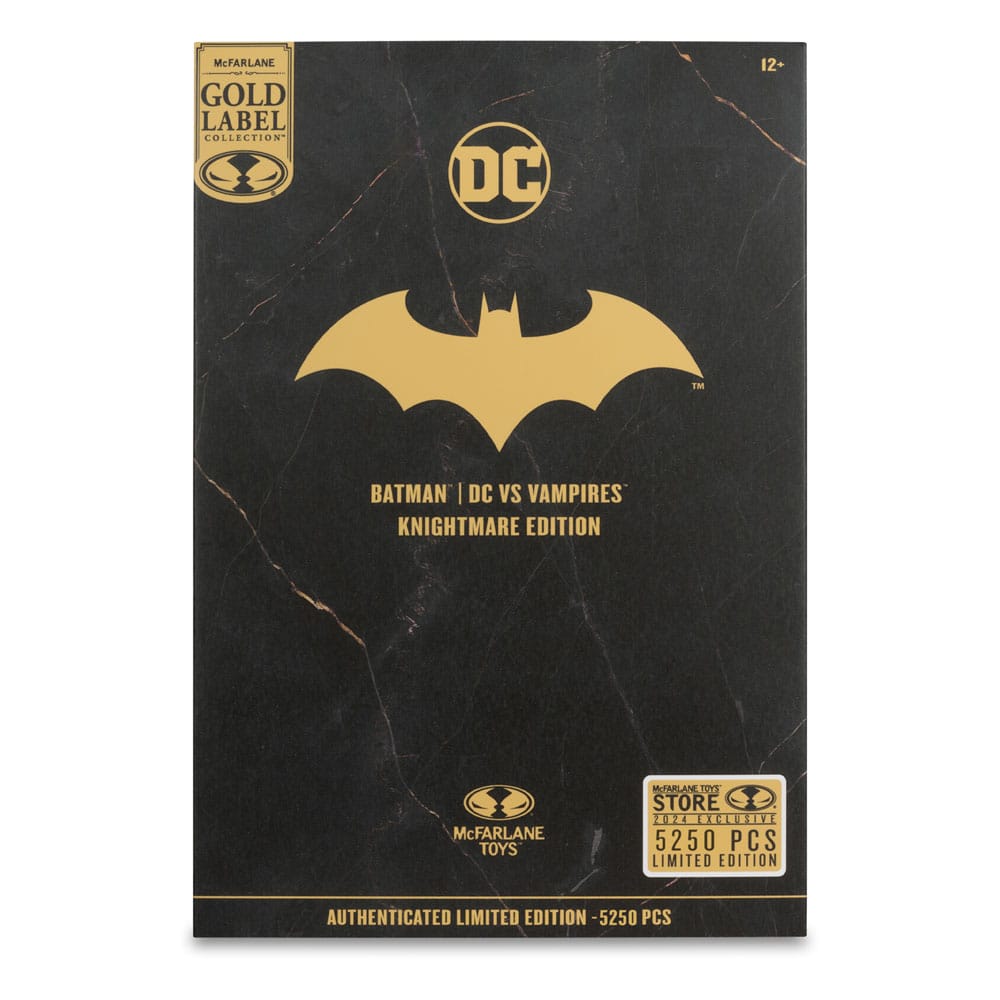 Action figure DC Multiverse Batman (DC vs Vampires) Knightmare Edition (etichetta oro) 18 cm