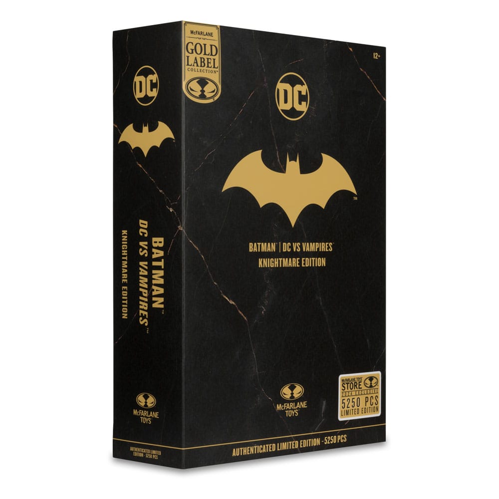 Action figure DC Multiverse Batman (DC vs Vampires) Knightmare Edition (etichetta oro) 18 cm
