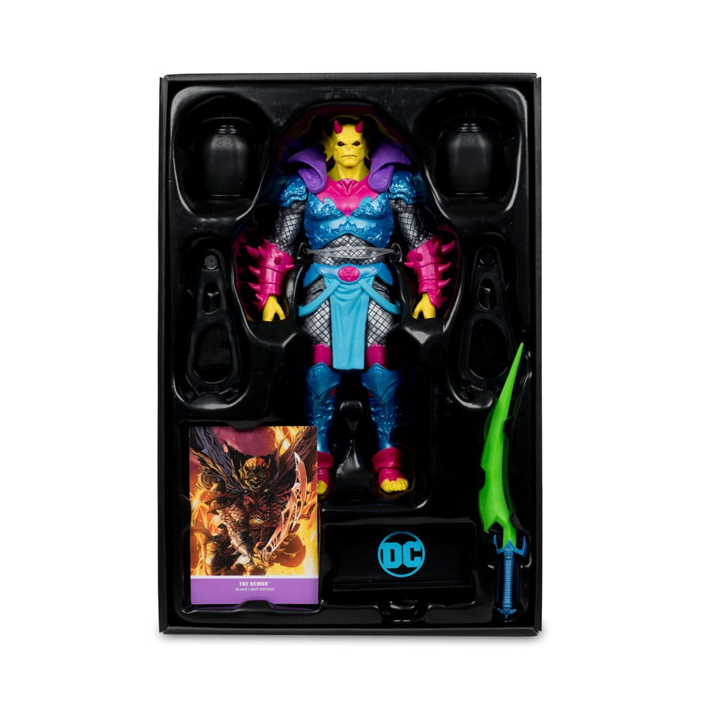 DC Multiverse Action Figure The Demon (Demon Knights) Black Light Edition (Gold Label) 18 cm