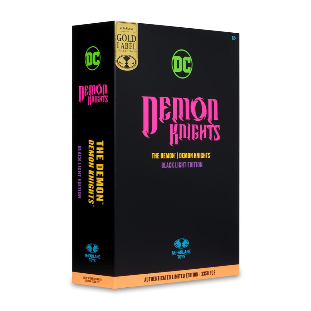 DC Multiverse Action Figure The Demon (Demon Knights) Black Light Edition (Gold Label) 18 cm
