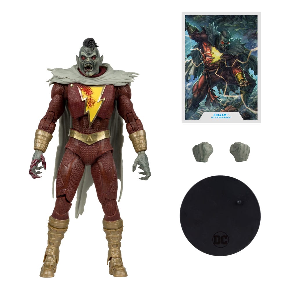 Action figure DC Multiverse Shazam (DC vs Vampires) Gold Label 18 cm
