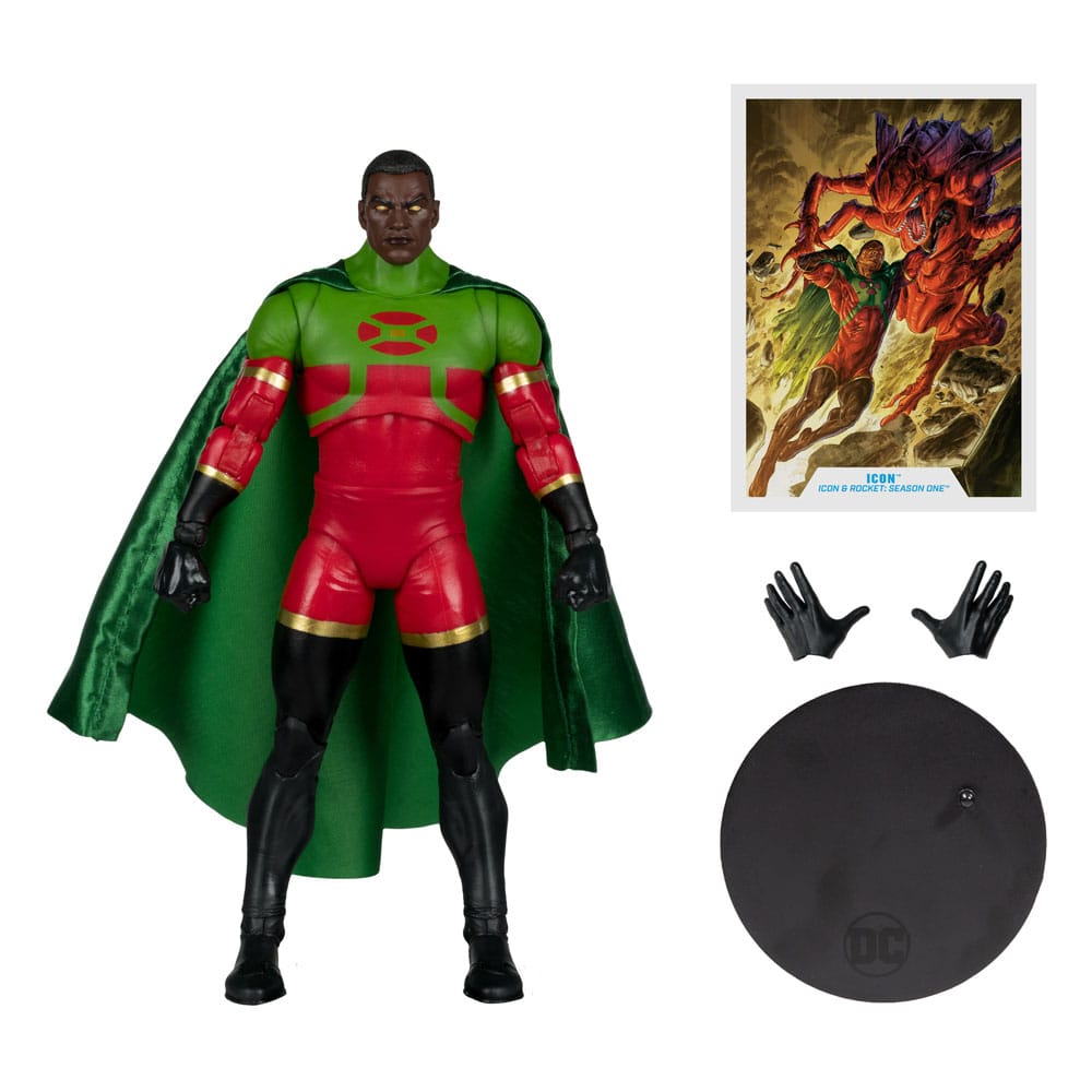 DC Multiverse Action Figure Icon (Icon & Rocket: Season One) 18 cm