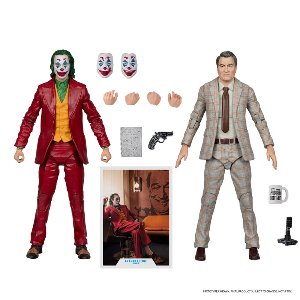 Joker DC Multiverse (film Joker) Deluxe Collector's Action Figure The Joker (Live with Murray Franklin) Edizione limitata 18 cm