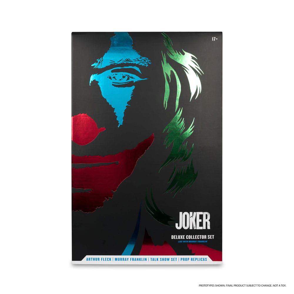 Joker DC Multiverse (film Joker) Deluxe Collector's Action Figure The Joker (Live with Murray Franklin) Edizione limitata 18 cm