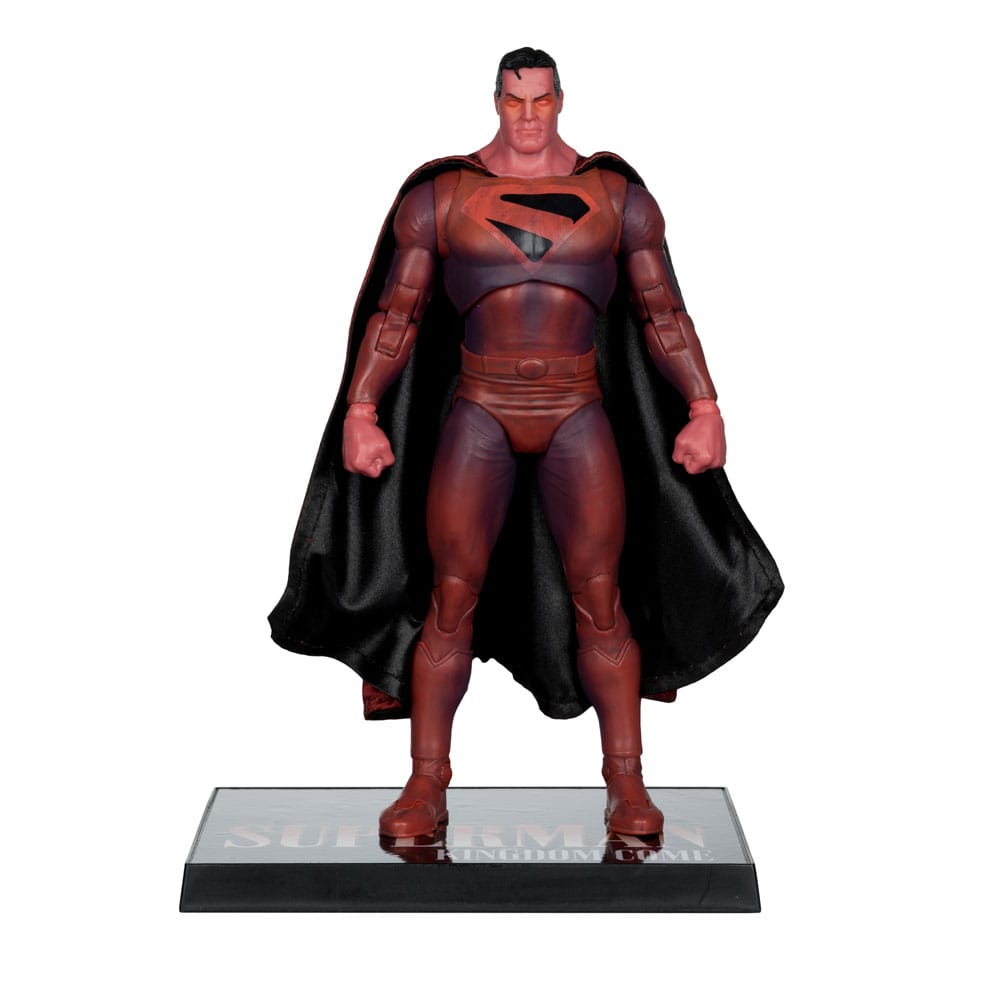 DC Multiverse McFarlane Cover Recreations Action Figure Superman (Kingdom Come) (Gold Label) 18 cm