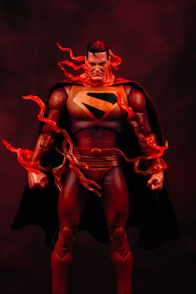 DC Multiverse McFarlane Cover Recreations Action Figure Superman (Kingdom Come) (Gold Label) 18 cm