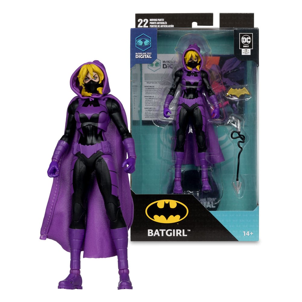 DC Direct McFarlane Toys Digital Action Figure Batgirl Stephanie Brown (Batgirls) 17 cm