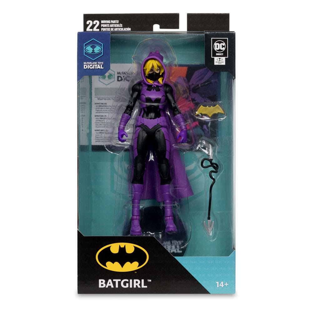 DC Direct McFarlane Toys Digital Action Figure Batgirl Stephanie Brown (Batgirls) 17 cm