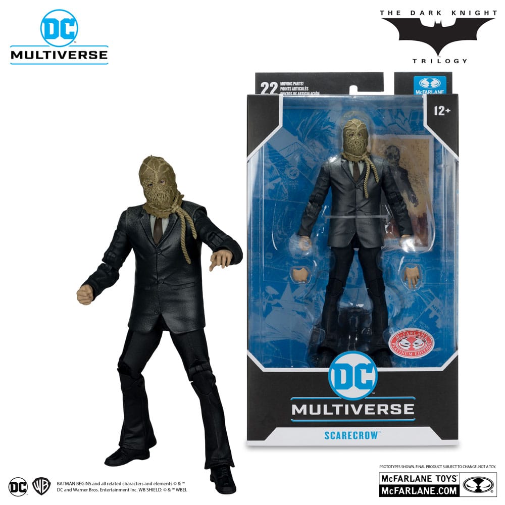 Batman Begins DC Multiverse Action Figure Scarecrow (Chase Version) 18 cm