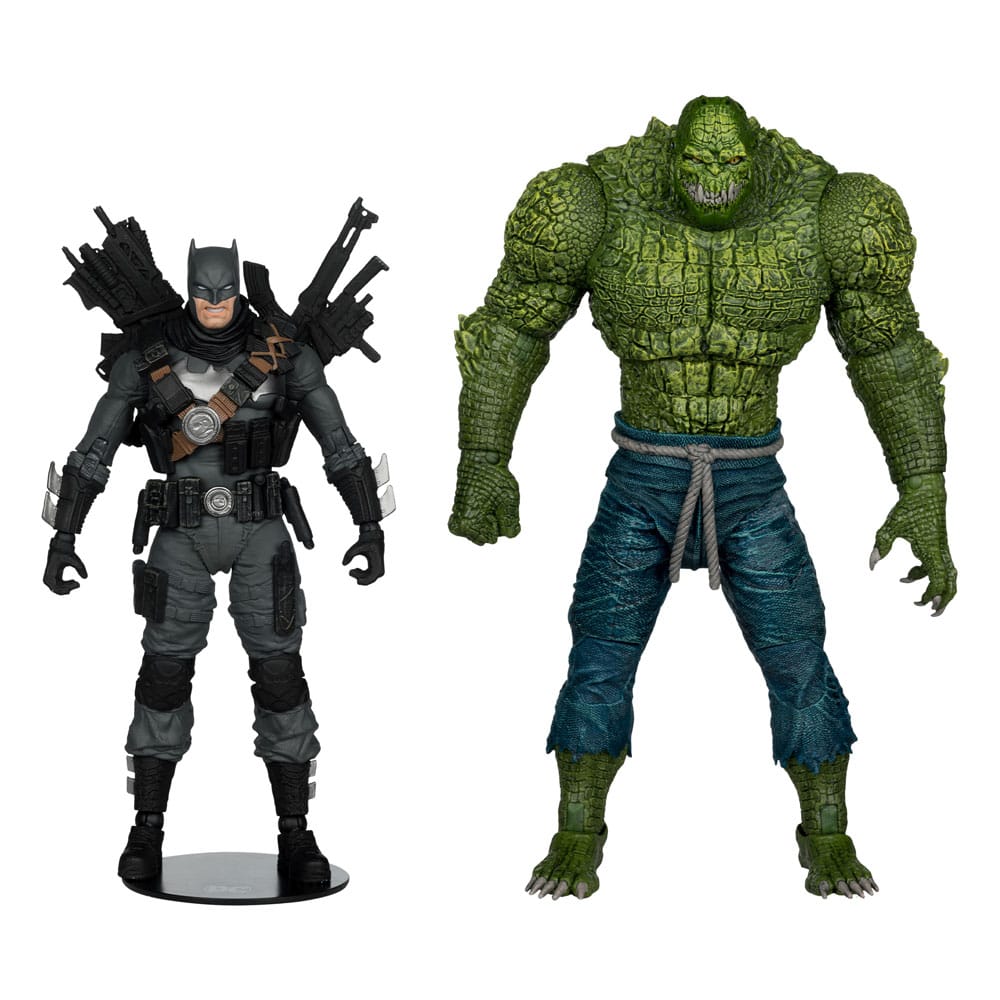 DC Multiverse McFarlane Collector Edition Action Figure 2-Pack #03 Batman contro Killer Croc 18 cm