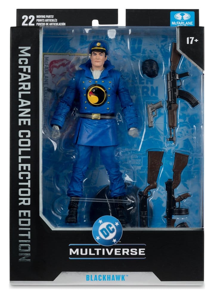 DC Multiverse McFarlane Collector Edition Action Figure Blackhawk Collector Edition #49 18 cm